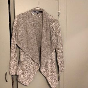 Black/white/ grey sweater. Size L